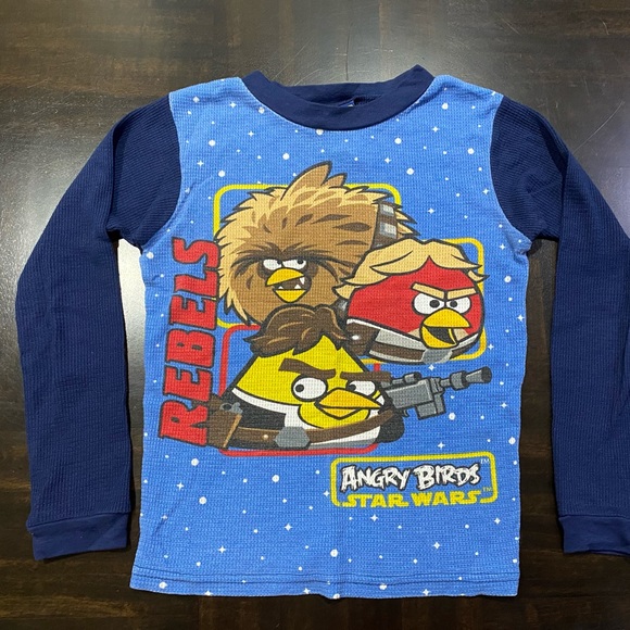 2- Set of Pajamas Angry Birds Star Wars Size Boys 10 - Picture 14 of 15